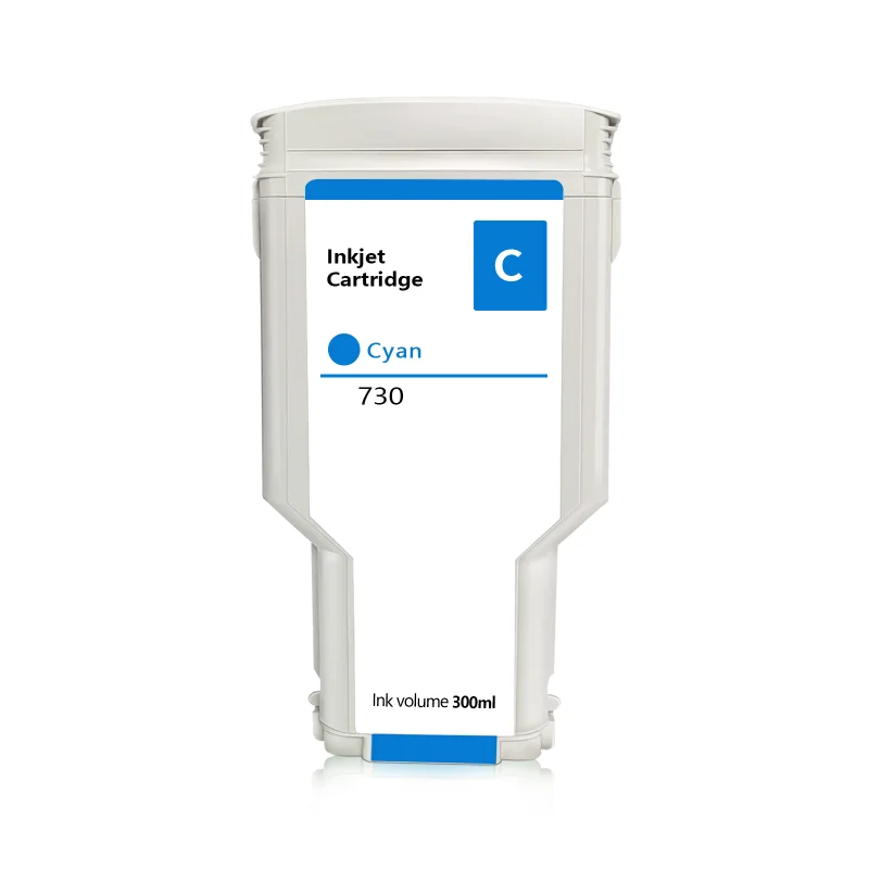 300ML Compatible Ink Cartridge for HP 730 HP730 DesignJet T1600 T1600dr T1700 T1700dr T2600 T2600d P2V68A P2V69A Printer