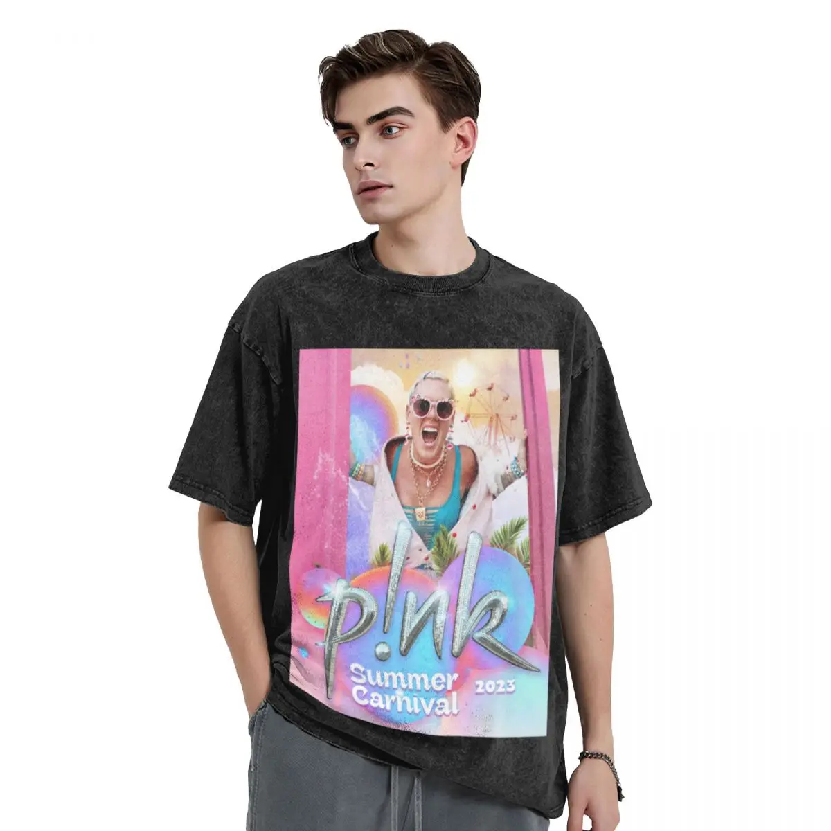 2023 pink summer tour carnivale T-Shirt T-Shirt custom shirt Short sleeve tee compression shirt men