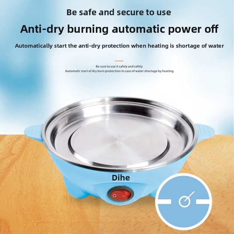 多機能電気卵ボイラーシングル二層卵調理器 110 V/220 V ミニ蒸し器密猟者キッチン調理機