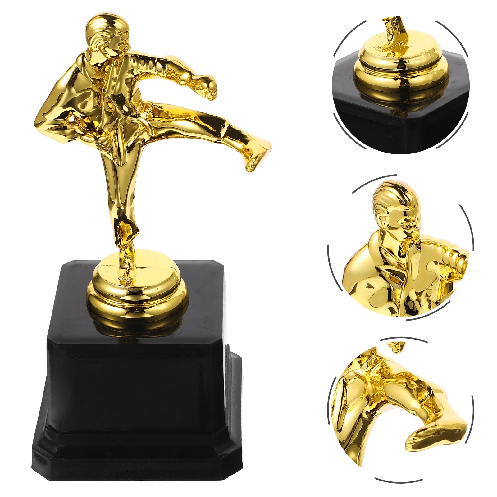 

Gold Competition Trophy Ceremony Award Taekwondo Decor for Kindergarten Celebration Winner Cup Plastic Child