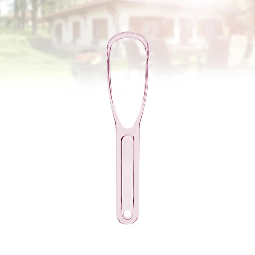 Raspador limpiador de lengua, mango ergonómico de calidad alimentaria, antideslizante, higiene bucal, eliminador de mal aliento, limpieza de placa de bacterias, 1 Uds.