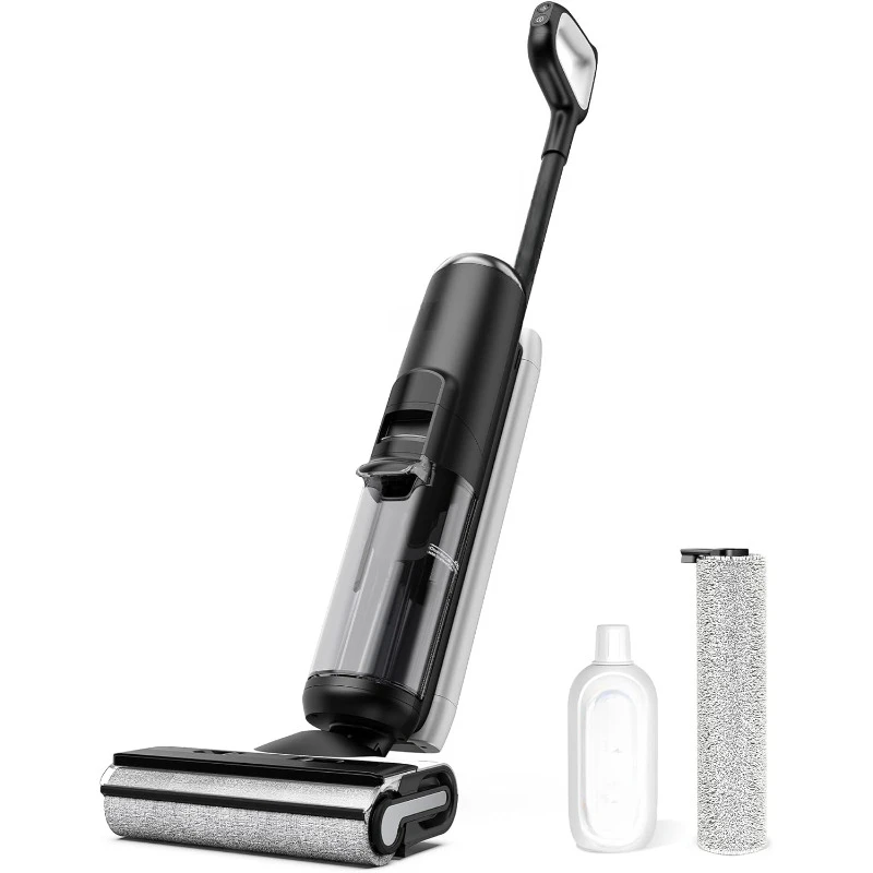 Cordless Wet Dry Vacuum Floor Cleaner Washer Mop All-in-One for Hard Floors, LED Display, Long Runtime