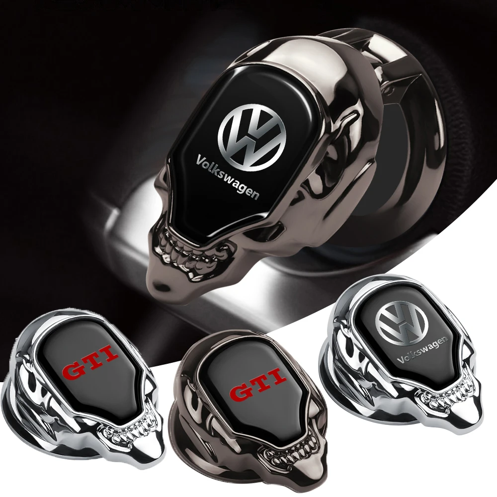 

Защитная накладка для кнопки запуска двигателя одним нажатием, декоративные наклейки, аксессуары для интерьера для VW GTI Golf Polo Passat Mk6 MK7 RLine Magotan