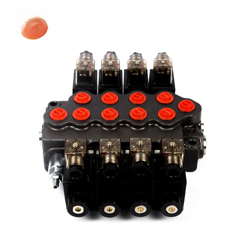 Electromagnetic control integral multi-way valve Electromagnetic control integral multi-way valve