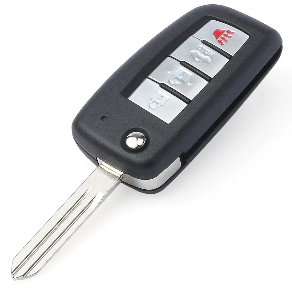 

KEYECU Upgraded Flip Fob 315MHz KBRASTU15 For Nissan Infiniti Altima Maxima Murano Sentra FX35 4 Buttons ID46 Chip Remote Key