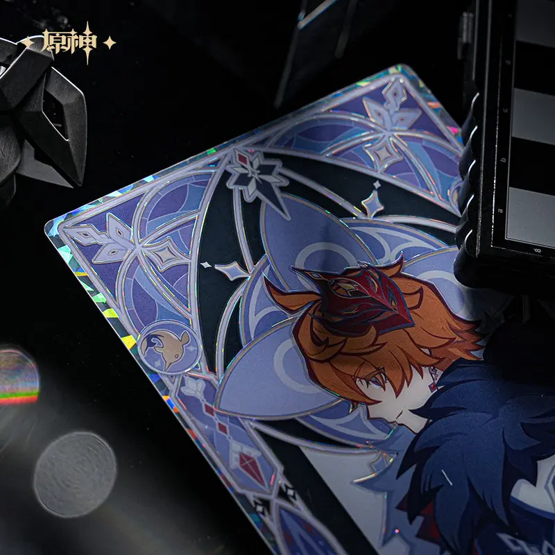 [Offiziell] Spiel Genshin Impact Fatui Handkonto Frost Flame Serie Geschenkbox Klebeband Stempelkarten-Set Cosplay Doujin Geschenke 2026