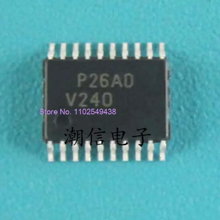 10PCS/LOT  74VHC240MTCX  V240  TSSOP-20