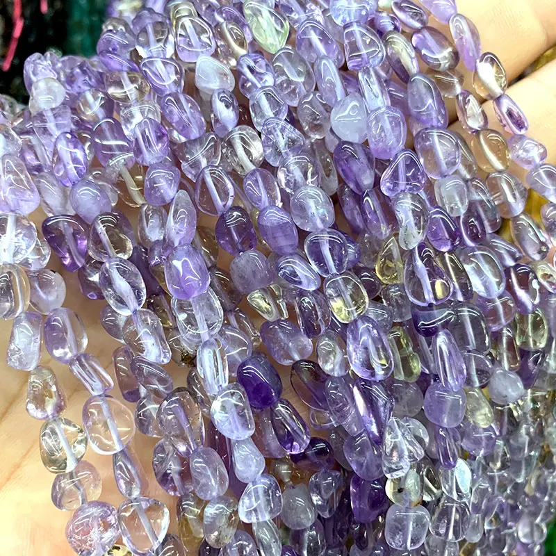 Wholesale 8-12 mm 100% Natural Agates Garnet  Amazonite Jades Amethysts Grave Beads For Jewelry Making DIY Bracelet Necklace