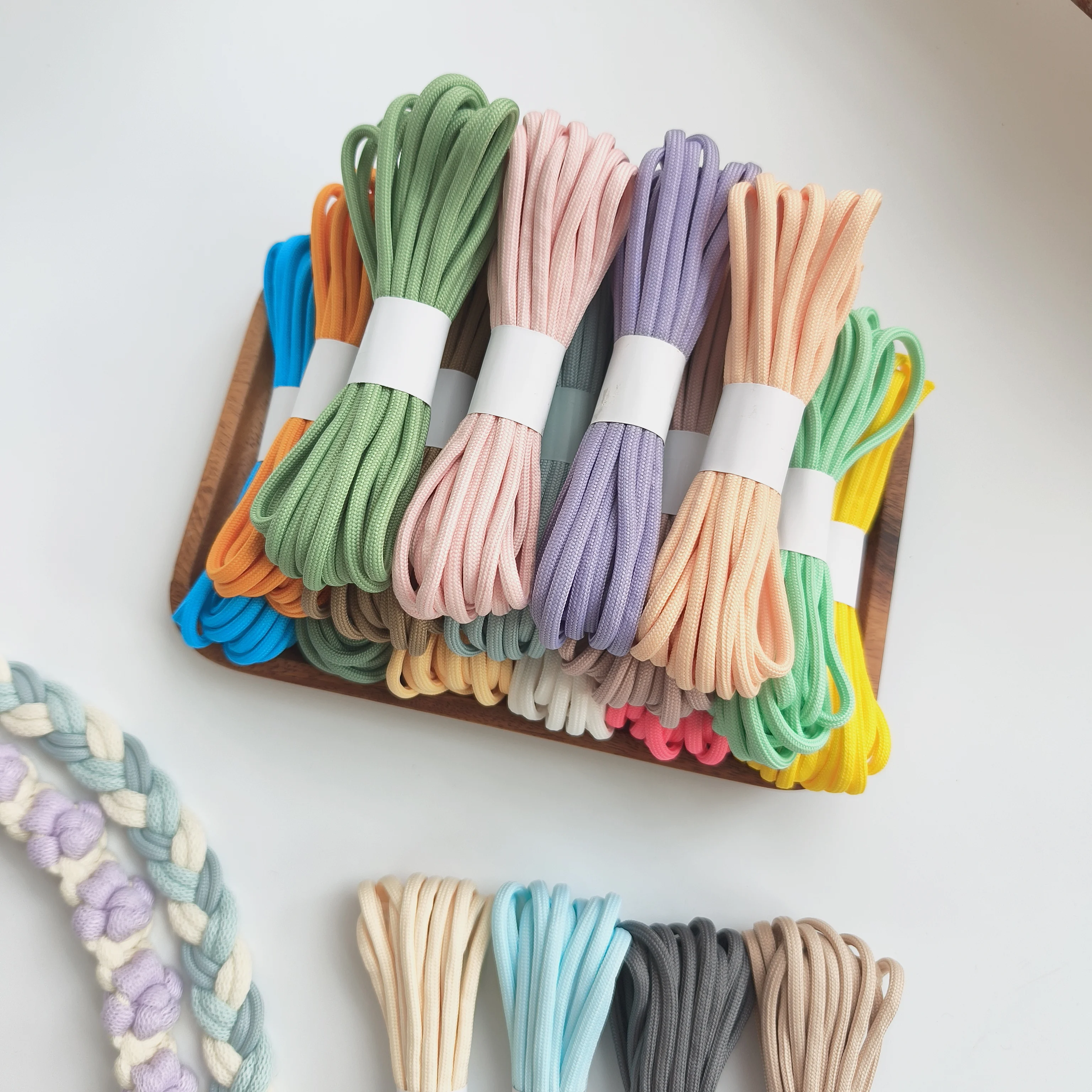 High Quality 5mm Polyester Braid Rope, 3 Meters