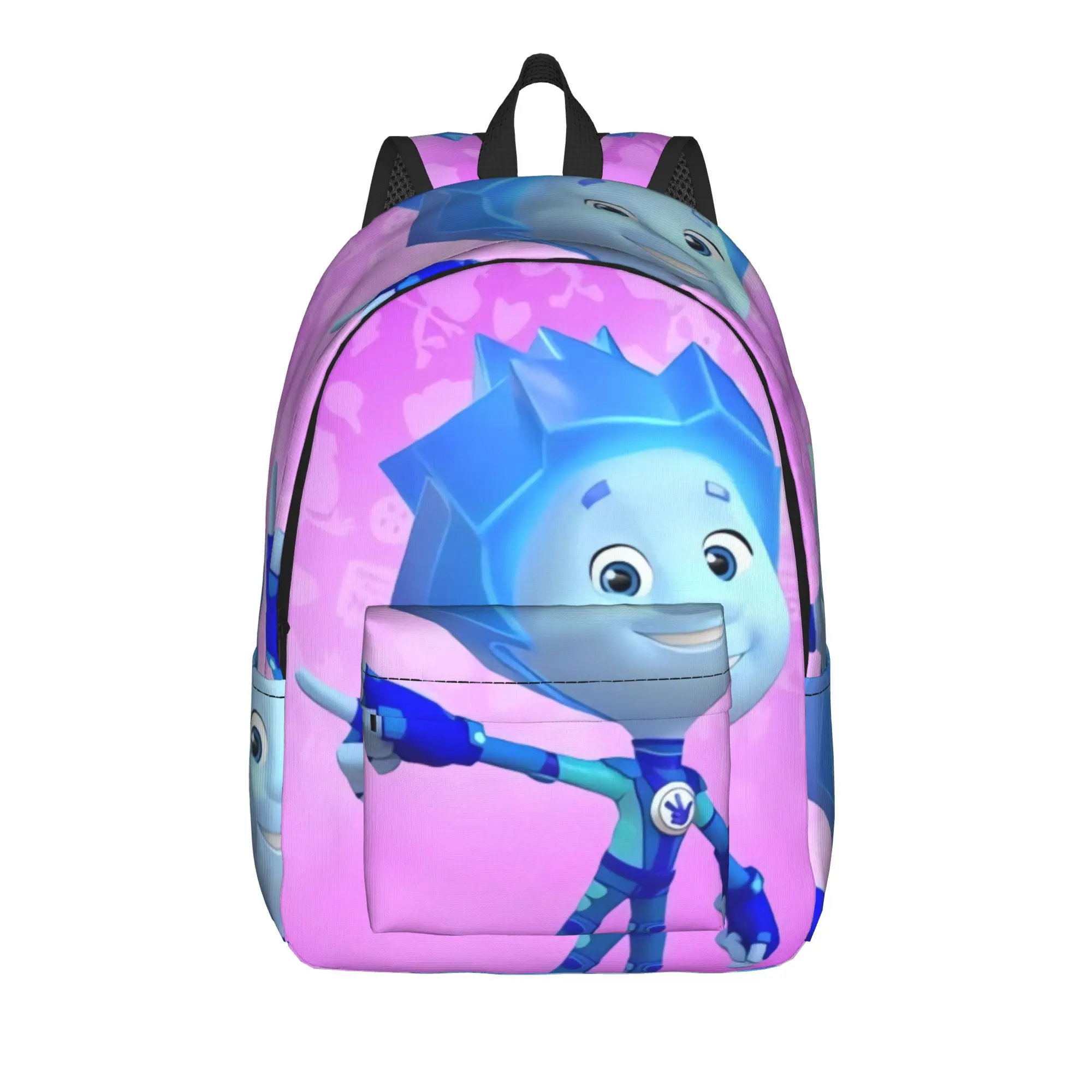 The Fixies Kindergarten Backpack  Camping Backpacks Women Custom Durable High School Bags Elegant Rucksack