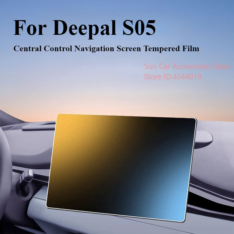 

For Changan Deepal S05 2024-2025 Central Control Navigation Screen Tempered Film Protector Car Interior Accessories Modification