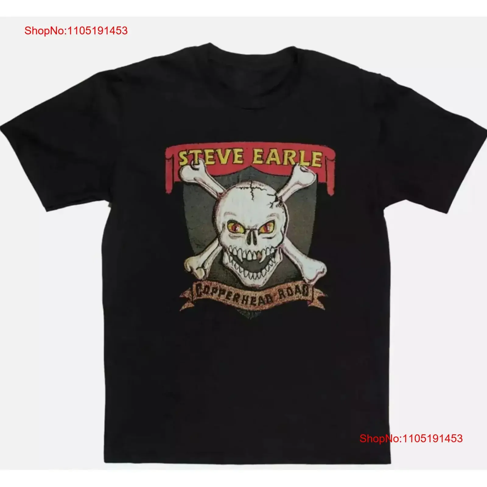 

Retro Copperhead Road Steve Earle T shirt size S 5XL vintage Washed Soft Top For Everyday Wear Versatile homme Comfortable