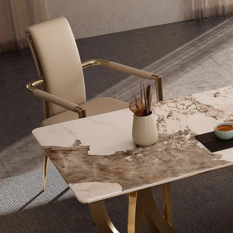 Tea table and chair combination high-end atmosphere simple office Internet celebrity backrest guest chair modern single chair