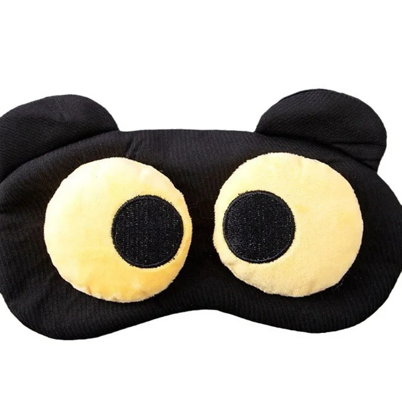 Cartoon Sleep Eye Mask Cute Funny Anime Eye Cover Sleeping Mask Kids Eye Shade Band Blindfolds Sleep Aids Travel Rest Eyepatch