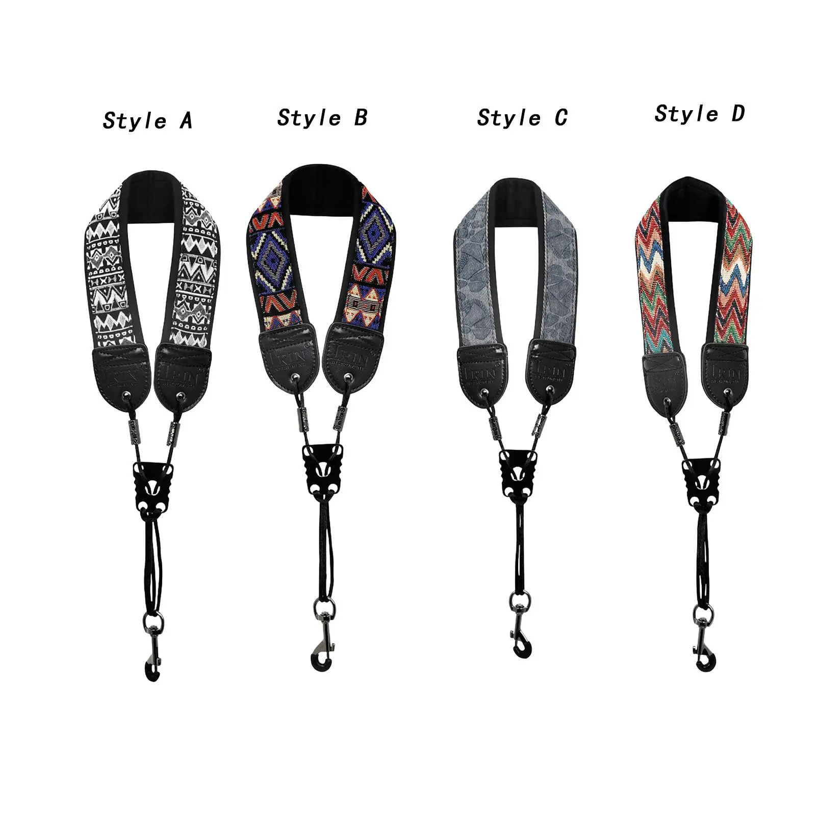 Universal Cotton Saxophone Neck Strap Soft Support Cushion Parts for Saxophone Practice and Concert