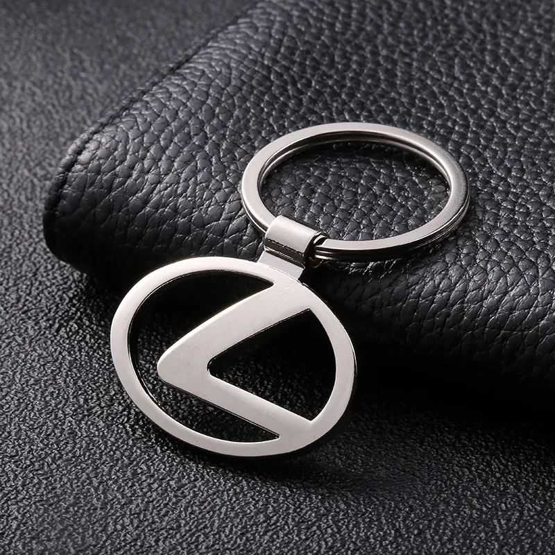 Alloy Car Styling Key Rings for Lexus Logo RX350 IS300 ES350 IS250 CT200H IS NX GS350 NX200T ES250 Key Chain Case Accessories