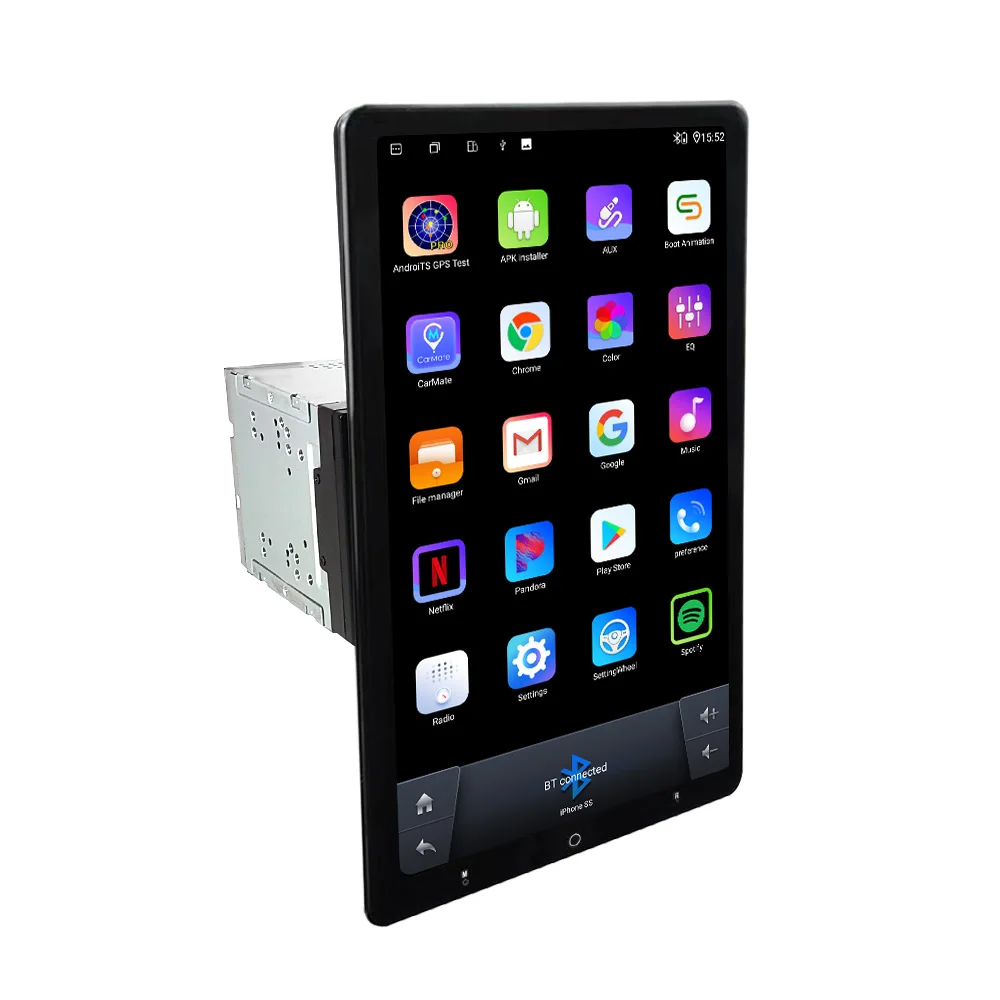

13.3inch Android Rotating Screen Car Stereo with 360 for Honda Wireless Carplay Universal o Dashboard 1 Years