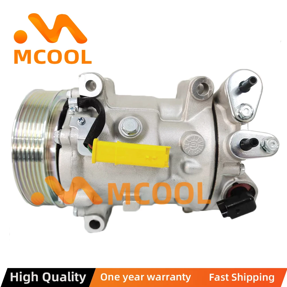 SD7C16 AC Compressor For Peugeot 407 508 607 Citroen C5 C6 2.0 2.2 2004-2009 9648138980 9654764280 9656574080 9660555380