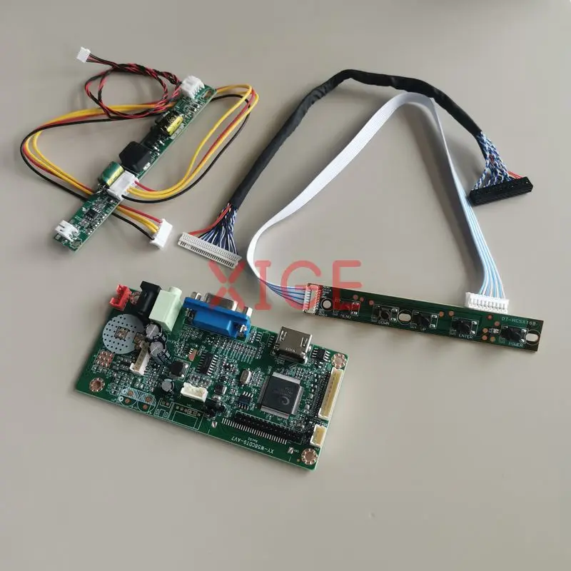 LCD 58C Controller Board Fit LM240WU8 LM240WUB LM240WUA M240UAN01 LVDS 30 Pin Display Panel VGA+HDMI 1920x1200 1920*1200 DIY Kit
