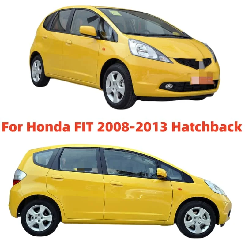 For Honda FIT 2008 2009 2010 2011 2012 2013 Window Visor Side Vent Rain Guard Deflectors Shade Shield Shelter Protector Cover