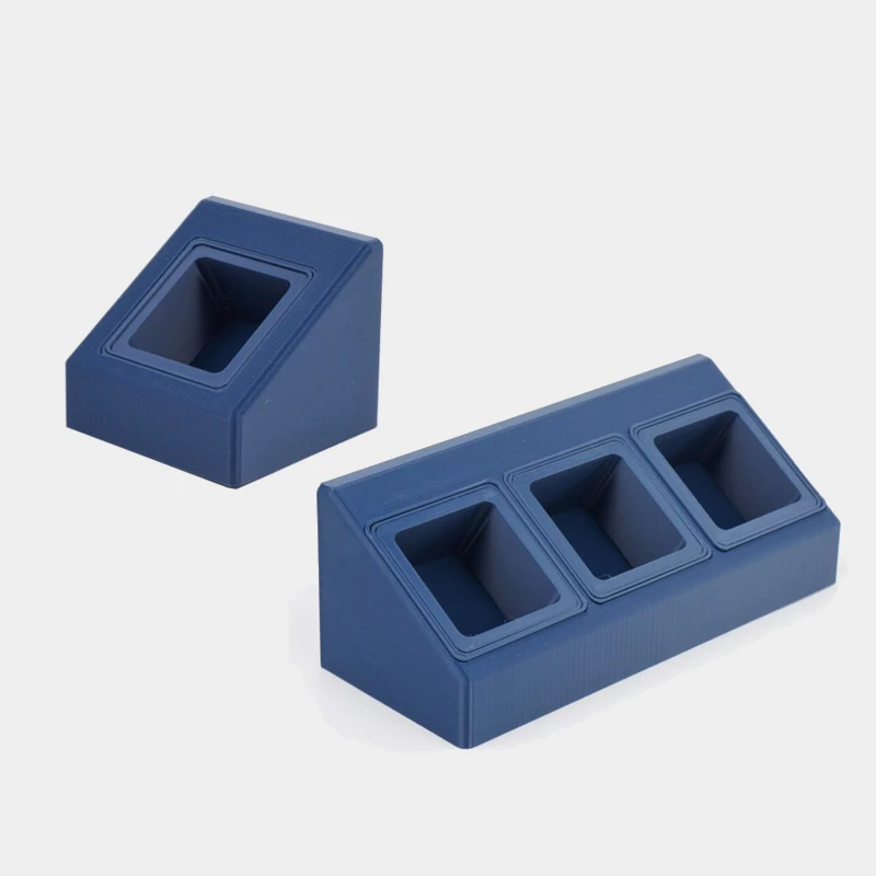 1PCS 3D Printed Dual-angle Anti-tipping Adhesive Bottle Base Supports Max 46mm Cement Storage Stand for Assembly Model DIY Hobby