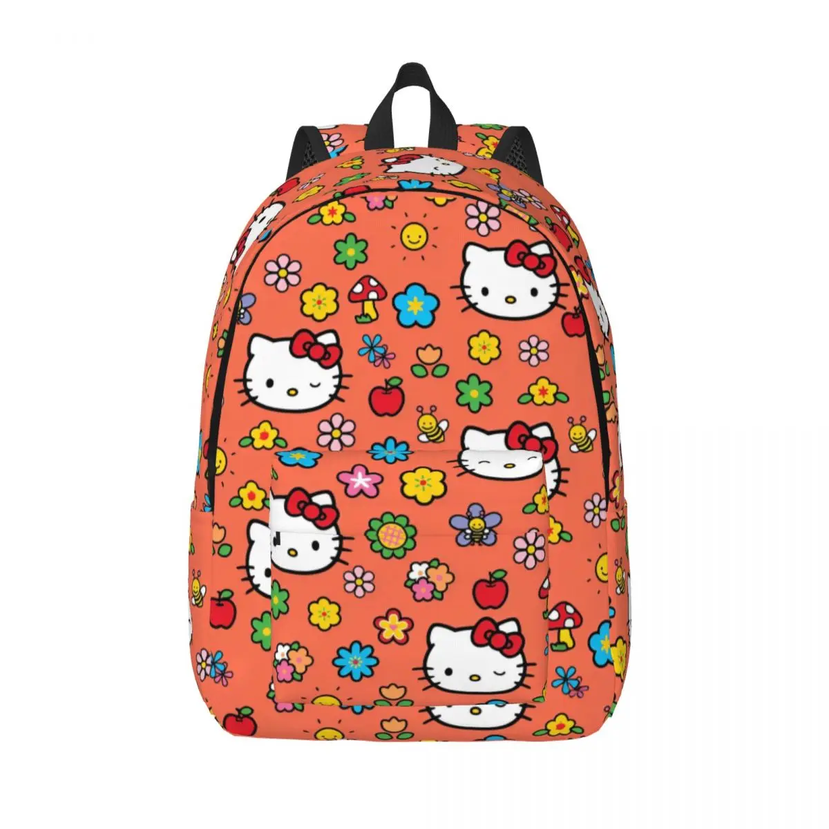 Cartoon Cute Hello Kitty Backpack for Men Women Cool Student Work Daypack HelloKitty Laptop Computer Shoulder Bag Outdoor