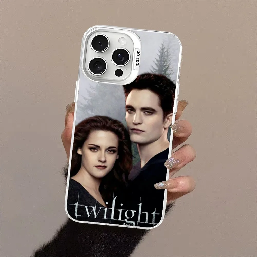 TV Twilight Isabella Edward Cullen Phone Case For IPhone 16 15 14 13 12 11 Pro Max XSMAX 8 7 Plus Matte Shockproof Back Cover