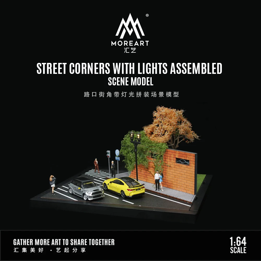 TimeMicro/MoreArt 1:64 corner lighting version of the assembly scene