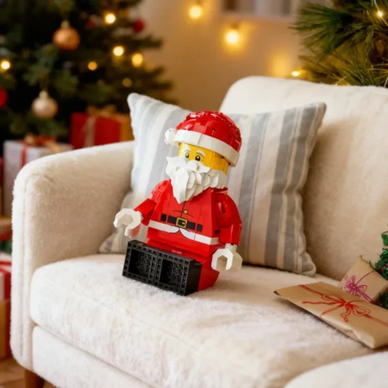 2026 NIEUWE Grappige Bouwstenen Kerstman Man Uitgerust Met Beweegbare Armen 40820 Verjaardag Kerst Sfeer Cadeaus voor Vrienden