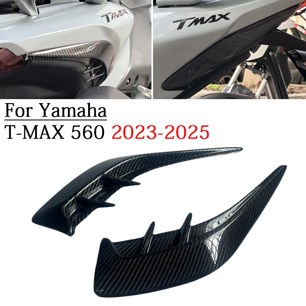 

For Yamaha T-MAX 560 2023 2024 2025 100% Carbon Fiber Moto modification Tail left and right protective plates