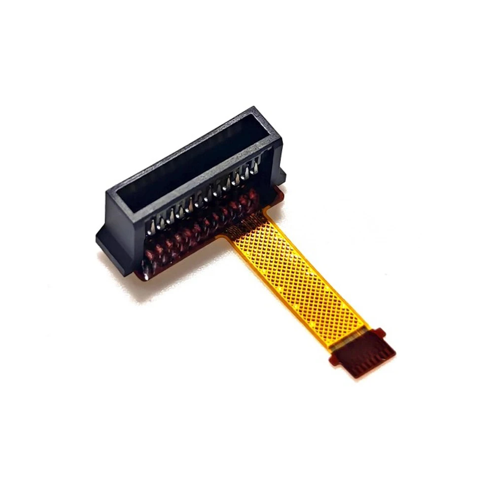 منفذ موصل المقبض الأيسر الأيمن الأصلي مع كابل مرن لجهاز نينتندو سويتش 2 NS2 Joy Con 2