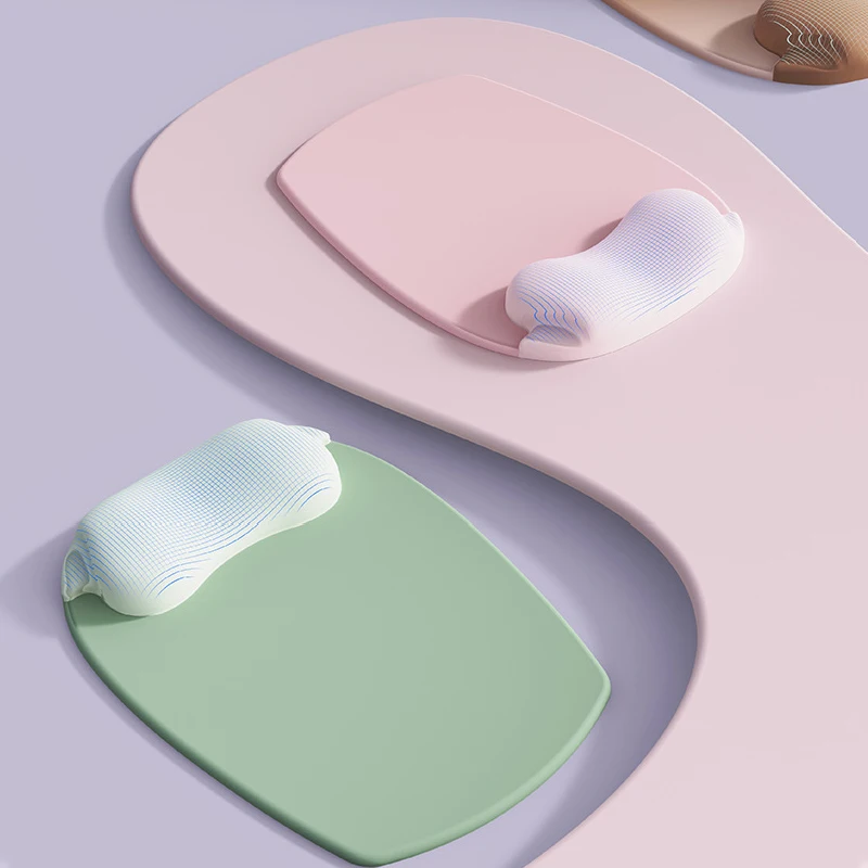 

Ergonomic Wrist Rest Mouse Pad Comfortable Wrist Support Non Slip Memory Cotton Mousepad For PC Laptop Computer