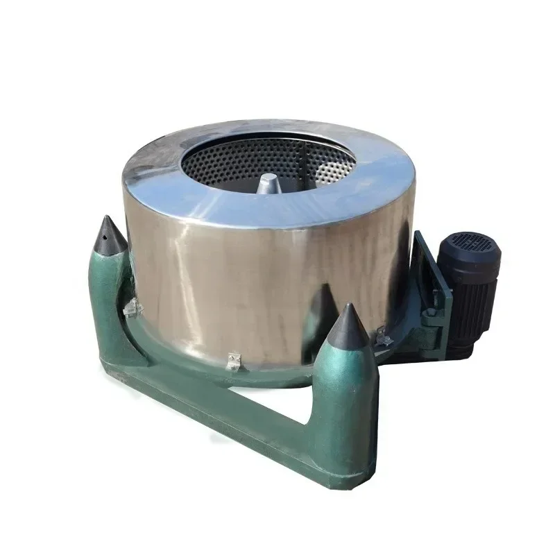 Industrial centrifugal three-legged dehydrator, hotel, hospital bed sheet dryer