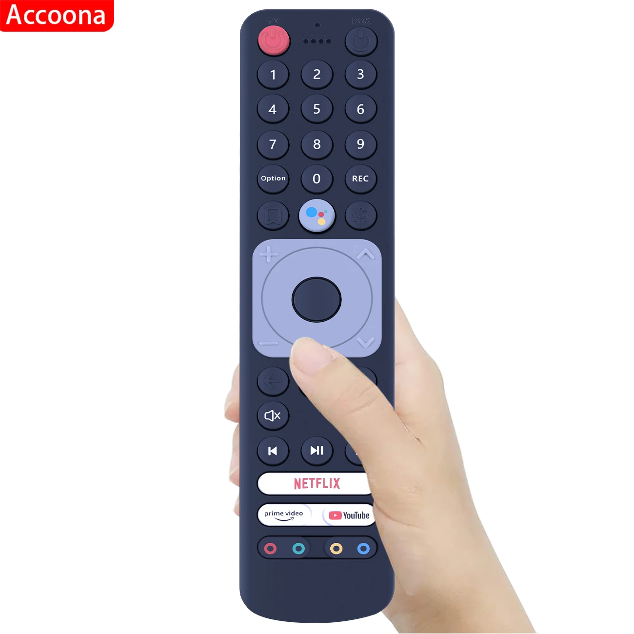 Remote control for HOMATICS BIG Box R 4K SledovaniTV Kaba Bear Google TV