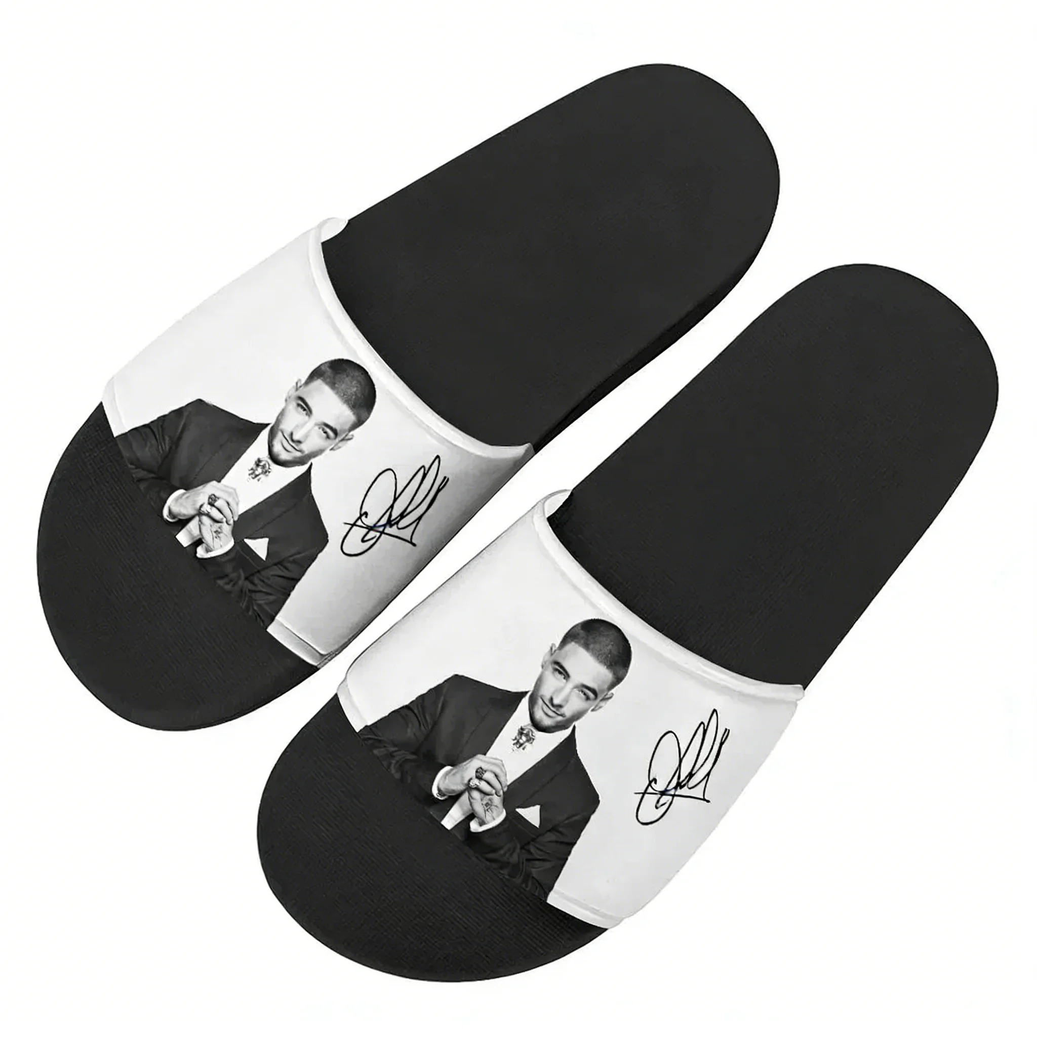 

Maluma Sandals Home Slippers Water Shoes Men Women Teenagers Sandal Bathroom Beach Pool Custom Made Summer Slipper