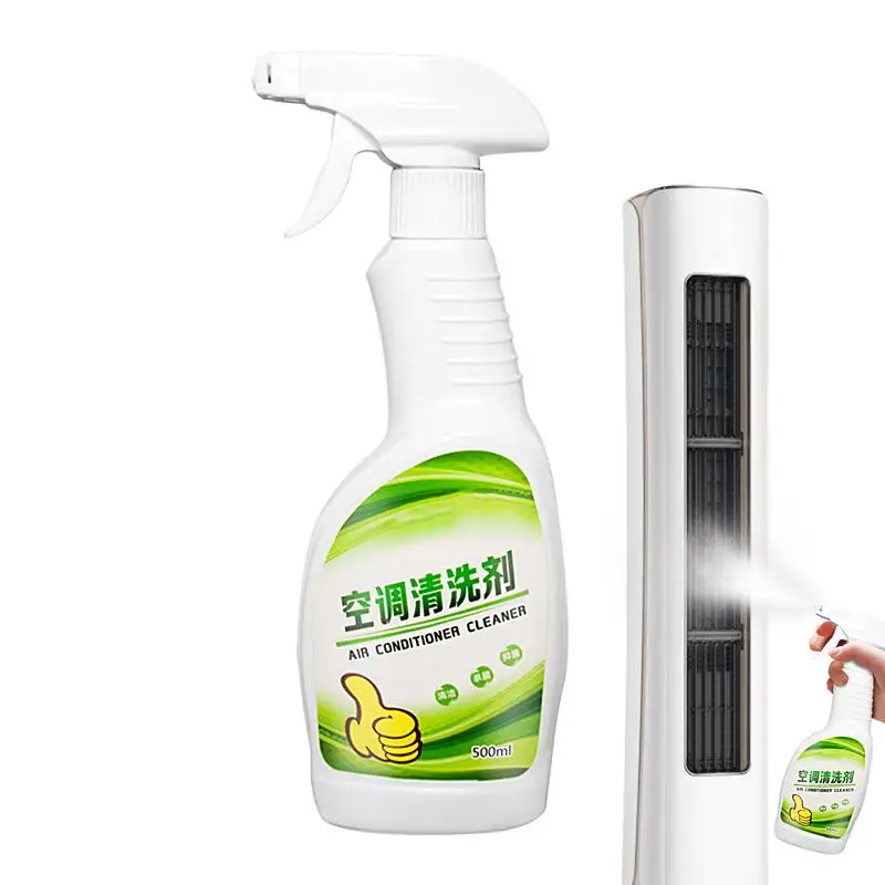 Coil Cleaner For AC Unit Foam Cleaner All Purpose 500ml Multipurpose Cleaner Effective Multisurface Cleaner Spray Gentle