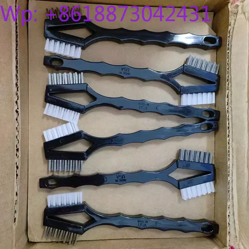 

Нейлоновая щетка с двойной головкой из нержавеющей стали США 221SSN 221SSNG 221SSN-12