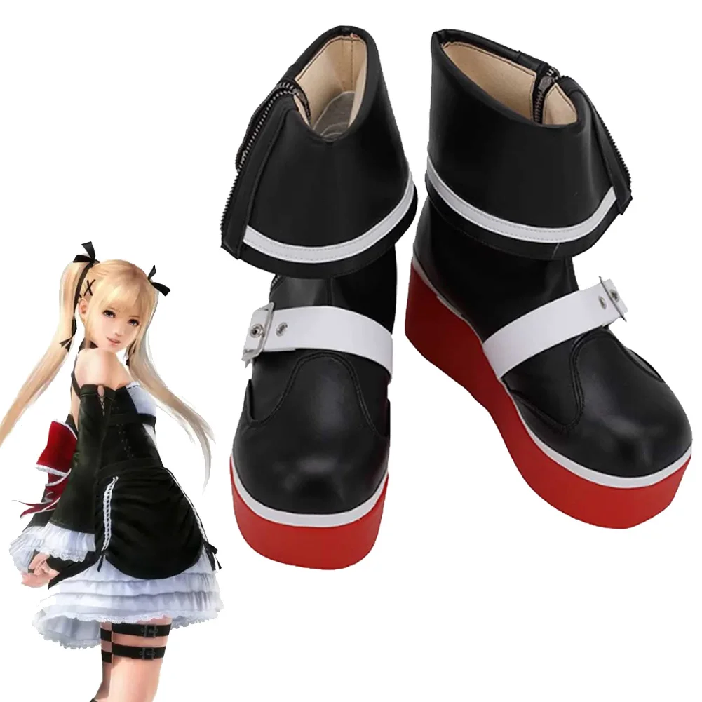 

Обувь Marie Rose, ботинки, аниме-игра Dead and Alive, косплей, фэнтезийный костюм, аксессуары, женская обувь для ролевых игр, фантазия, реквизит