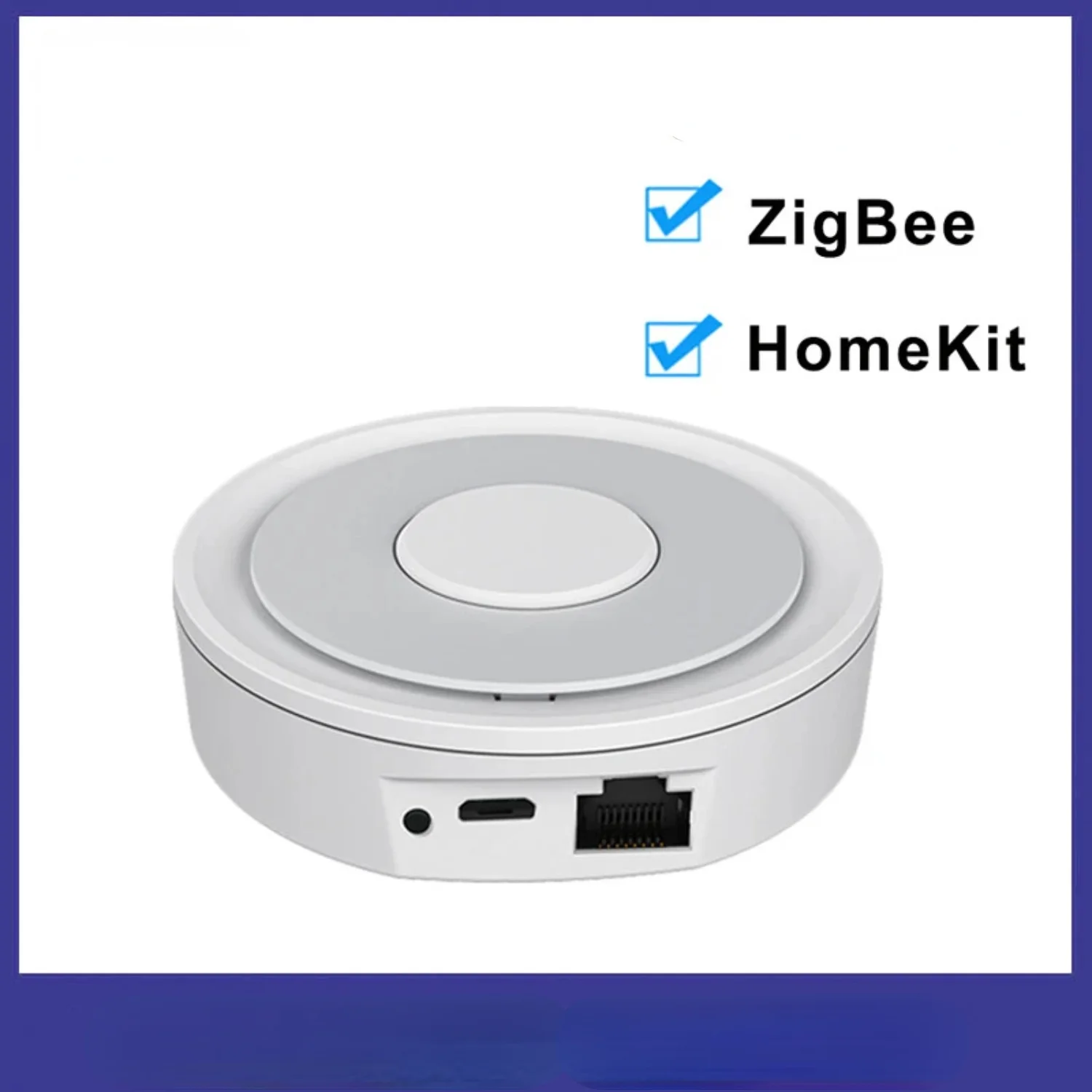 

Smart ZigBee Hub Gateway Wire Smart Bridge Remote Controller Works With Homekit And Smart Life APP