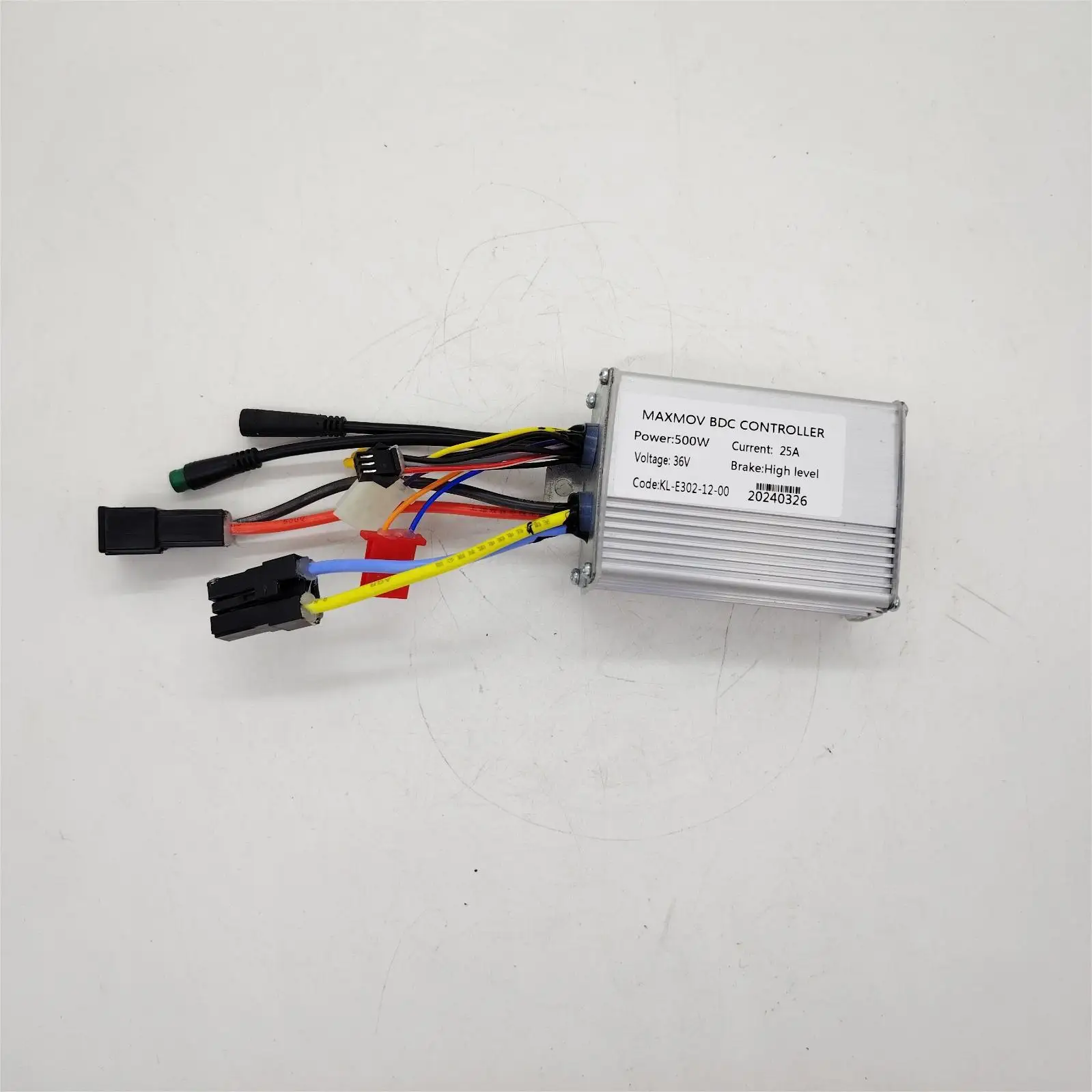 MAXMOV BLDC CONTROLLER, 500W 36V, 25A, High Level, 22km/h Max Speed, waterproof plug