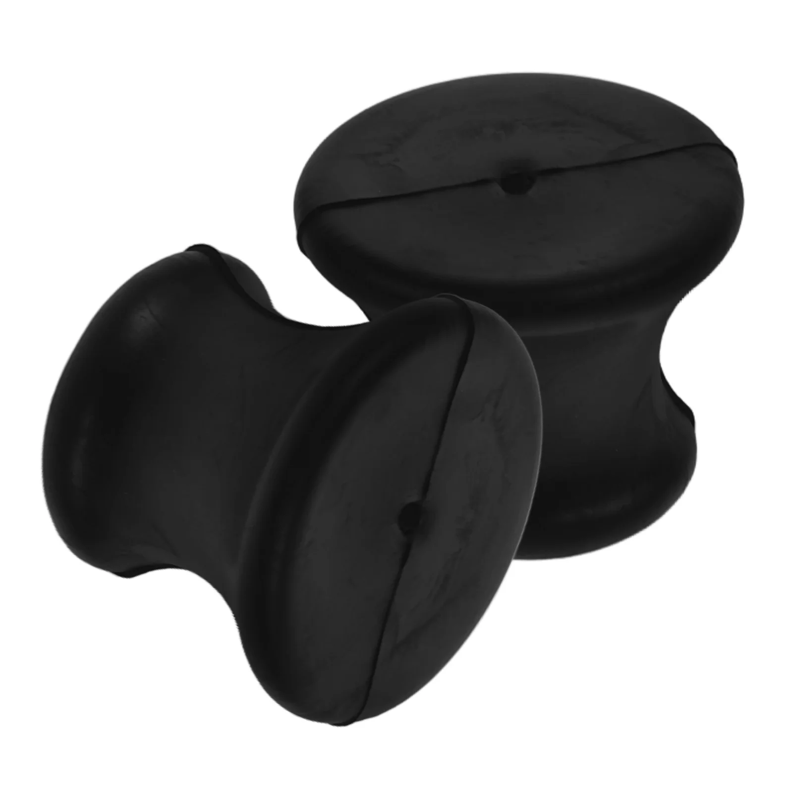 

2pcs Rubber Tuning Fork Holder Durable Stable Sound Therapy Meditation Music Instruments Portable Storage