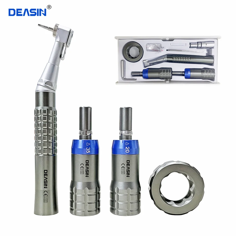 

DEASIN Dental Implant Wrench Torque contra angle Handpiece 20N/35N Dentist Tool Non-Slip Dentistry Orthodontics Instrument