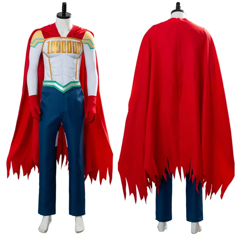 

Bear's Den Boku no My Hero Academia Togata Lemillion Cosplay Costume Million Toogata Mirio Outfit Cloak New 2025