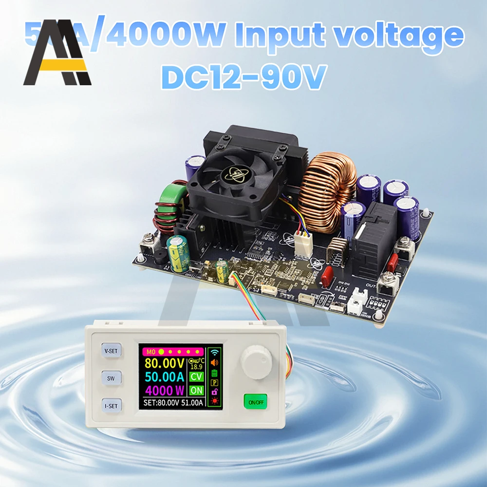 XY8050S CNC DC باك مصدر الطاقة 50A/4000W قابل للتعديل استقرت إمدادات الطاقة الجهد المستمر/الدعم الحالي أنظمة الطقس