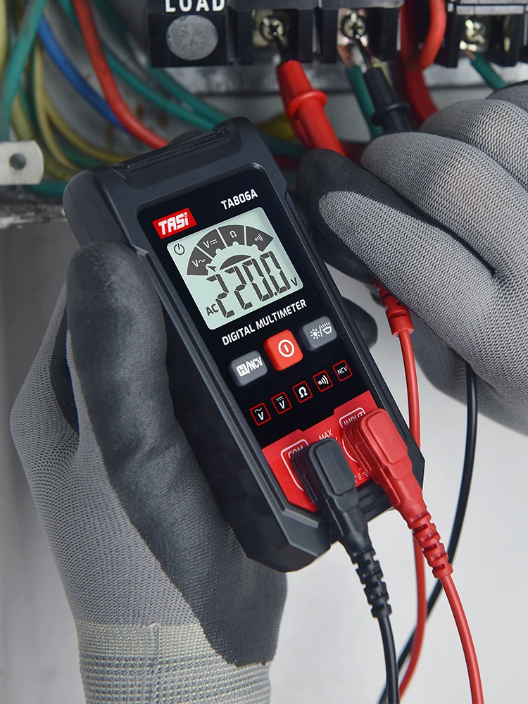 TASI TA636A TA636B Illuminance Meter Brightness Test Recorder 0.1-200000LUX Light Meter High Accuracy LED Digital Display Tester