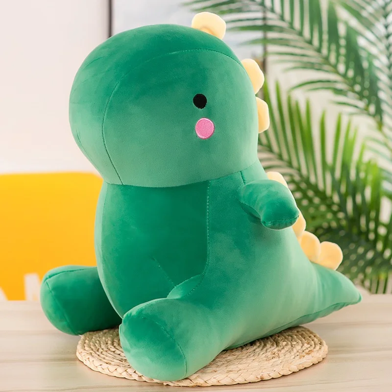 Muñeco de dinosaurio blando de 30cm para niños, juguete de peluche suave, Animal de dibujos animados Kawaii, cumpleaños