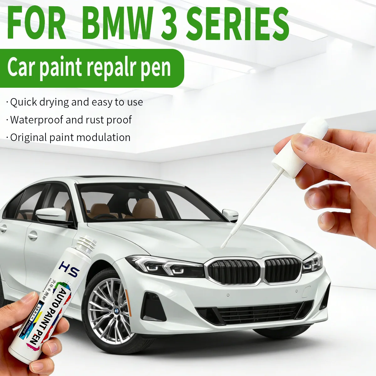 

Ручка-корректор для ремонта лакокрасочного покрытия BMW 3 серии, средство для удаления царапин, аксессуары для авто, черный, 475, белый, синий, красный, серебристый, серый, золотой
