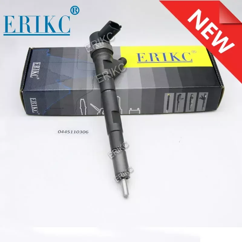 

ERIKC Auto Parts Fuel Injector 0445110306 Diesel Fuel Injection 0 445 110 306 Engine Spare Parts Nozzle 0445 110 306 for HYUNDAI