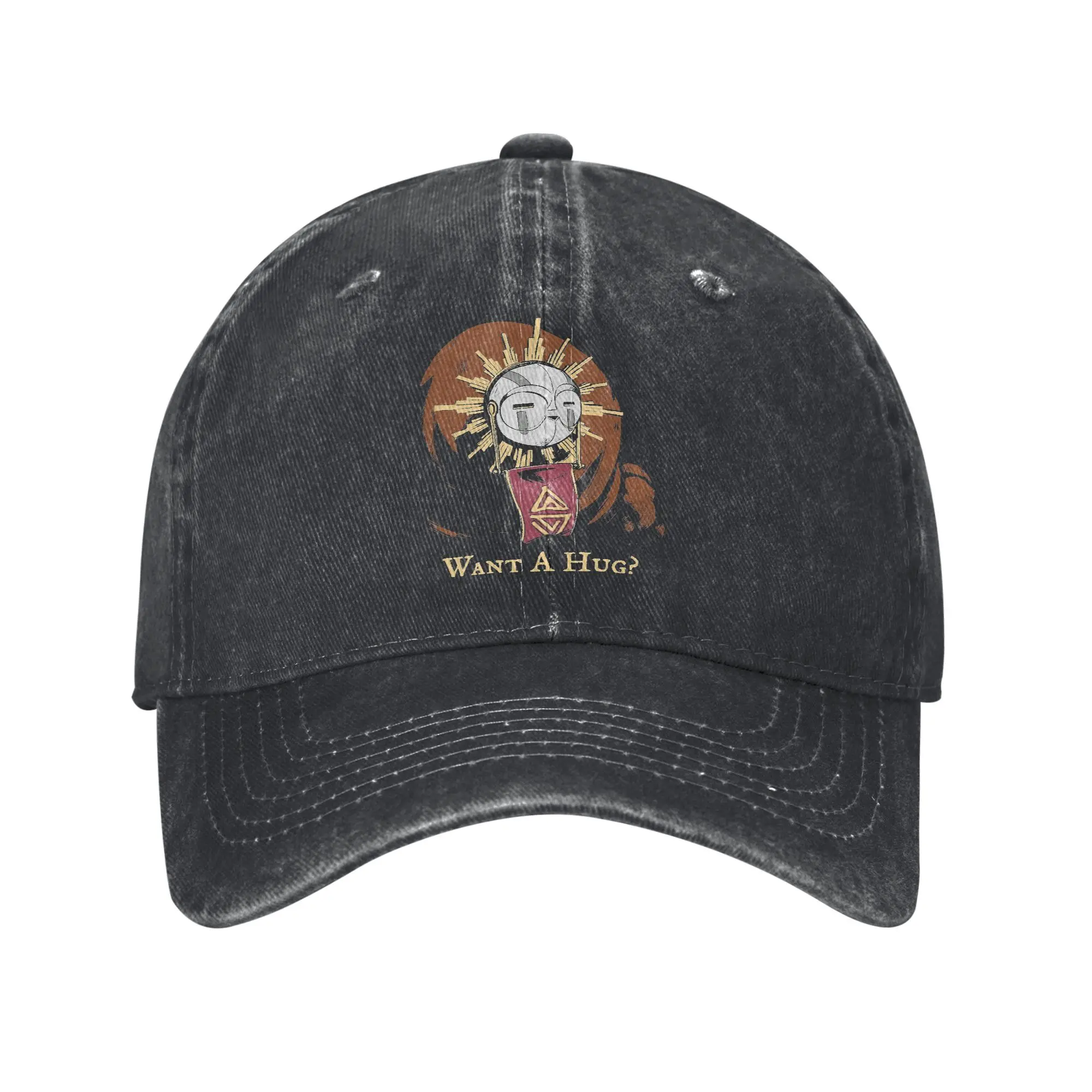 

Casual Esquie Clair Obscur Expedition 33 Gamer Quotes Vintage Baseball Caps for Men Women Distressed Washed Headwear Caps Hat