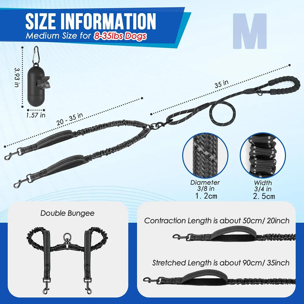 Thumbnail 2 - #76 Latest Reflective Dog Leash Offers